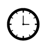 Clock Icon A simple clock icon